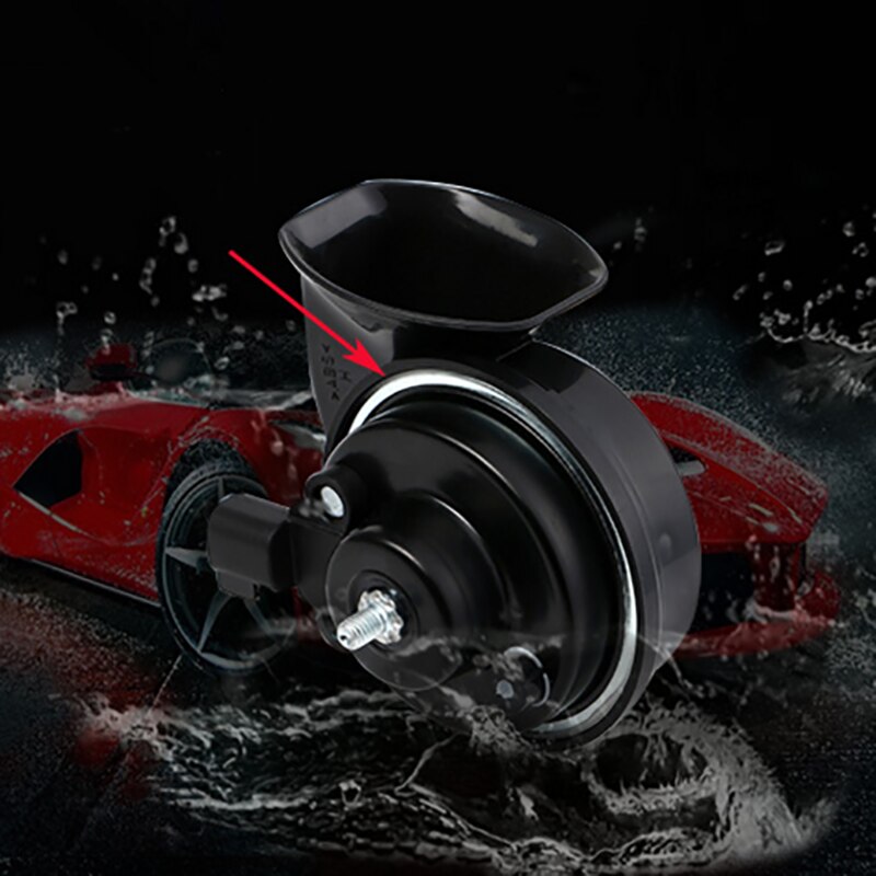 12V Horn Loud Voice Speaker Air Horn Auto Car Motorbike Alarm Universal Mini Loud Electronic Motorcycle Snail