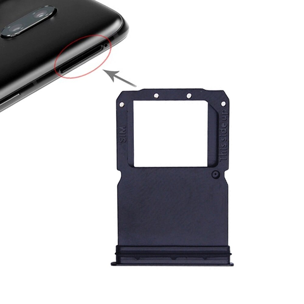 Vassoio di Carta di SIM per OnePlus 6 T 2 Slot Per Schede Sim Carte SIM Card e Adattatori: Default Title