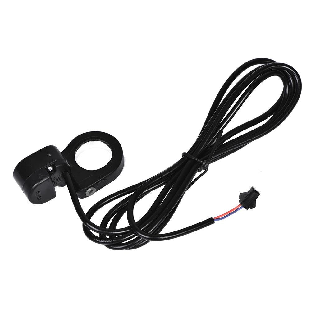 Fiets Claxon Schakelaar Kabel 22.5Mm Abs Scooter Knop Duurzaam Installeren Op Off Waterdichte DK-02 Fiets Accessoires Zwart
