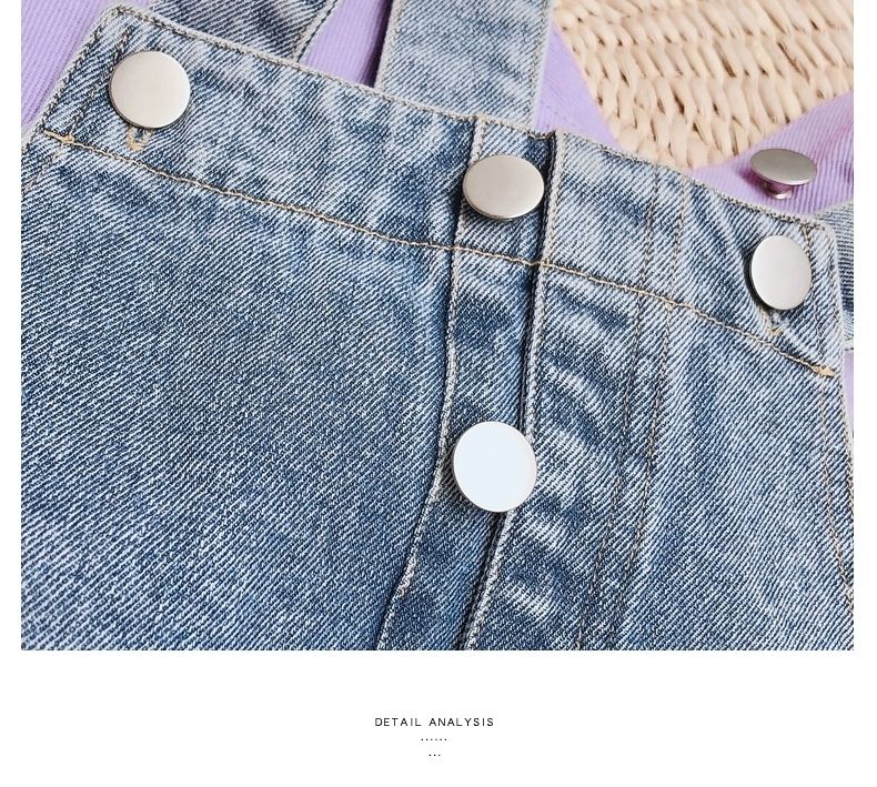 Meisjes Denim Bretels Kinderen Lente Casual Mode Herfst Broek Overalls Meisjes Baby Koreaanse Broek Broek P4 604