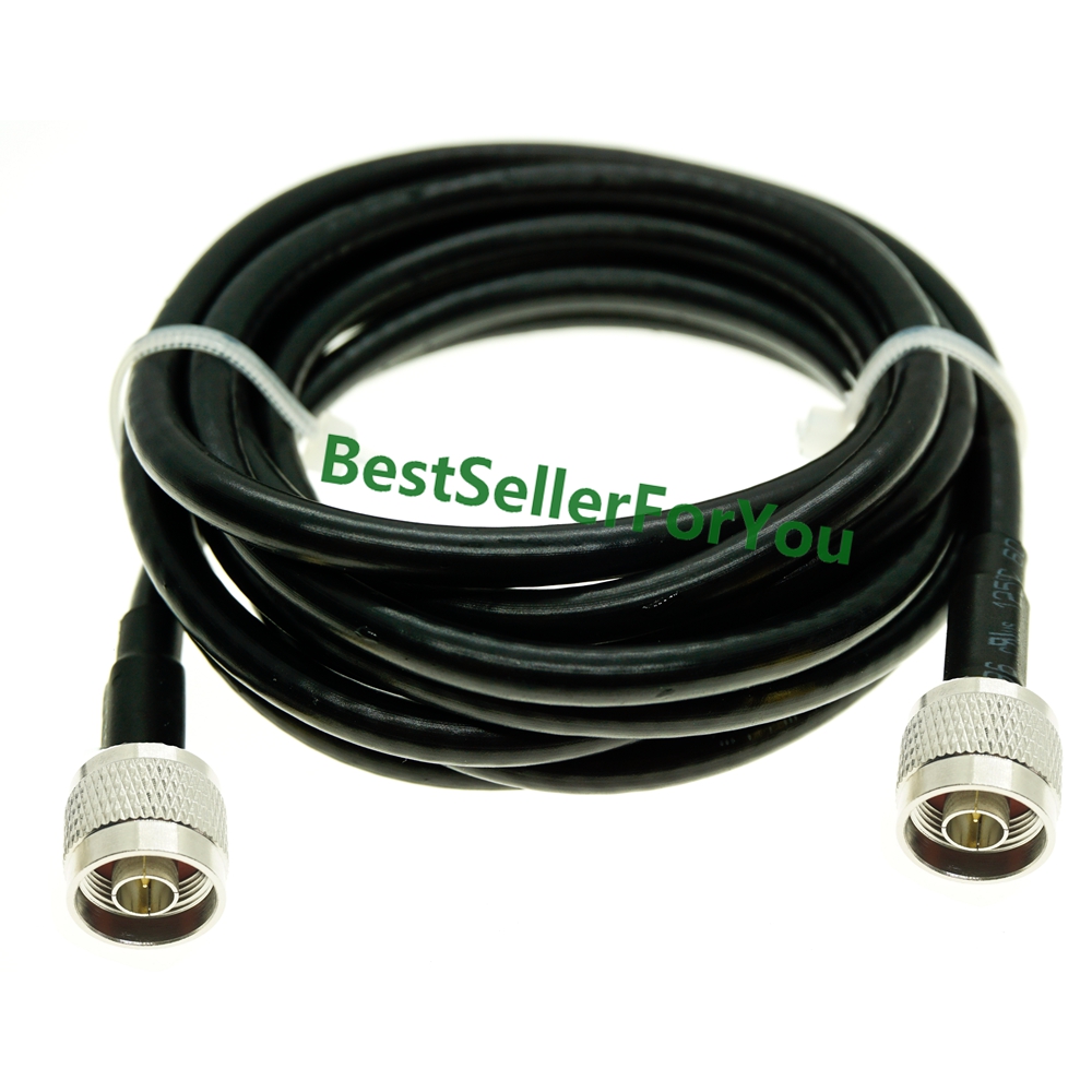 Connecteur mâle de Type N RG58 RF Radio Test cavalier Patch câble coaxial
