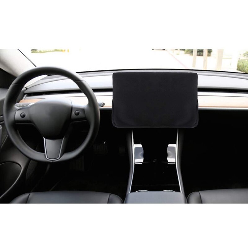 Sn Bescherming Cover, Center Console Display Sleeve Protector Voor Tesla Model 3 Zonnescherm En Sn Bescherming Center Console