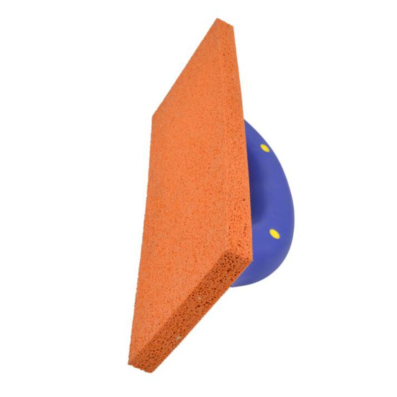 Rubber Grout Float with Soft Grip Plastic Handle, Rubber Sponge Pad, for Masonry, Concrete, Drywall, or Grout, 250x100mm