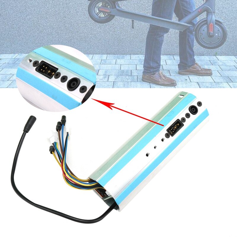 Control y cargador de tablero de patinete eléctrico, Bluetooth, para Ninebot ES1/ES2/ES3/ES4, enchufe europeo