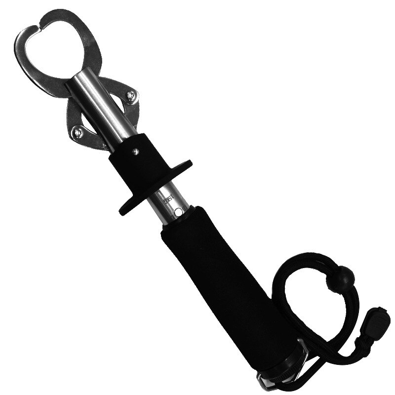 Stainless Steel Fish Lip Gripper Grabber Grip Tool Stainless Steel Fish Holder with Non Slip Handle PR