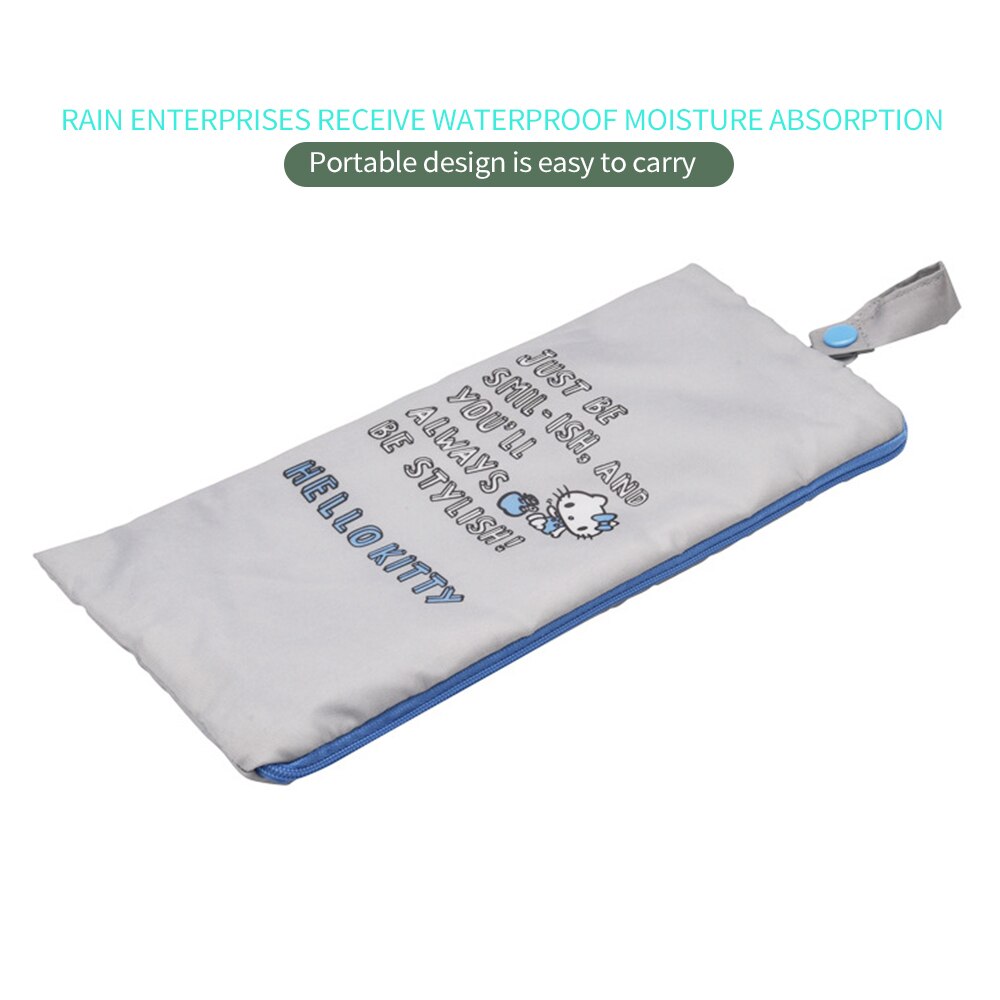 Folding Umbrella Bag Super Water-Absorbent Umbrella Case Umbrella Cover Carrier 1PC