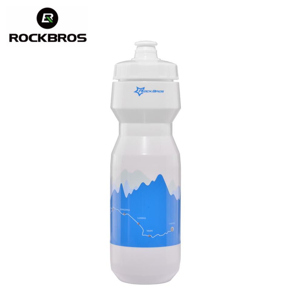 ROCKBROS-bouteille d'eau en plastique pour vélo de 750 ML, gourde Portable, bouilloire, gourde Portable, pour Sports de plein air, VTT: DCBT69W