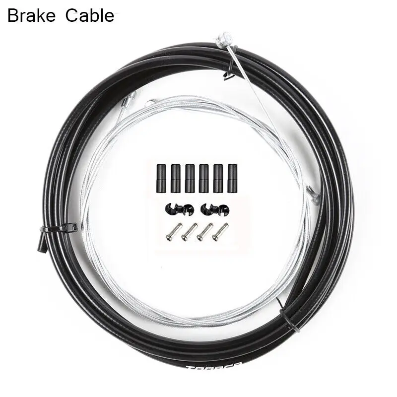 BUCKLOS Fietsrem Deel Fiets Mechanische Rem Duurzame Fiets Remhendel Kabel Voor Achter Fiets Remklauw MTB Racefiets Rem: Bordeaux