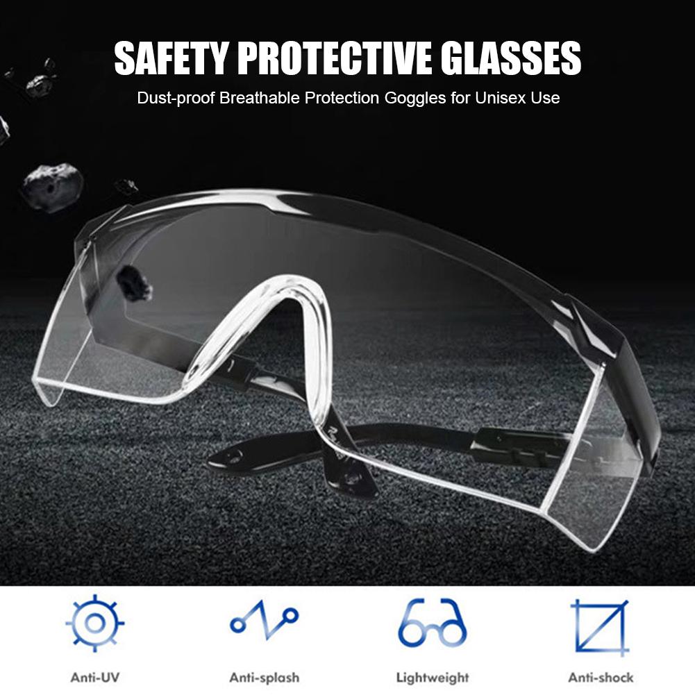 Veiligheidsbril Anti-Shock Pc Lens Bril Anti-Splash Anti-Uv Winddicht Rijden Beschermende Bril Werken Eyewearfor Unisex Gebruik