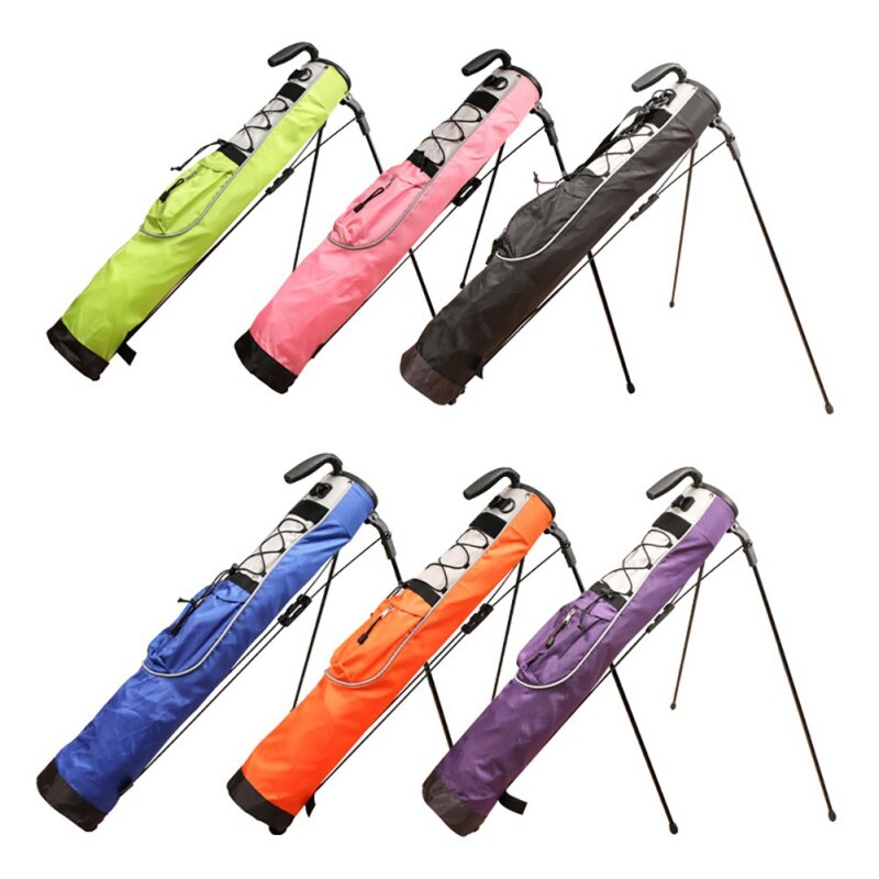 Large Capacity Portable Golf Stand Bag Standard Lightweight Waterproof Support Package For Outdoor Sports