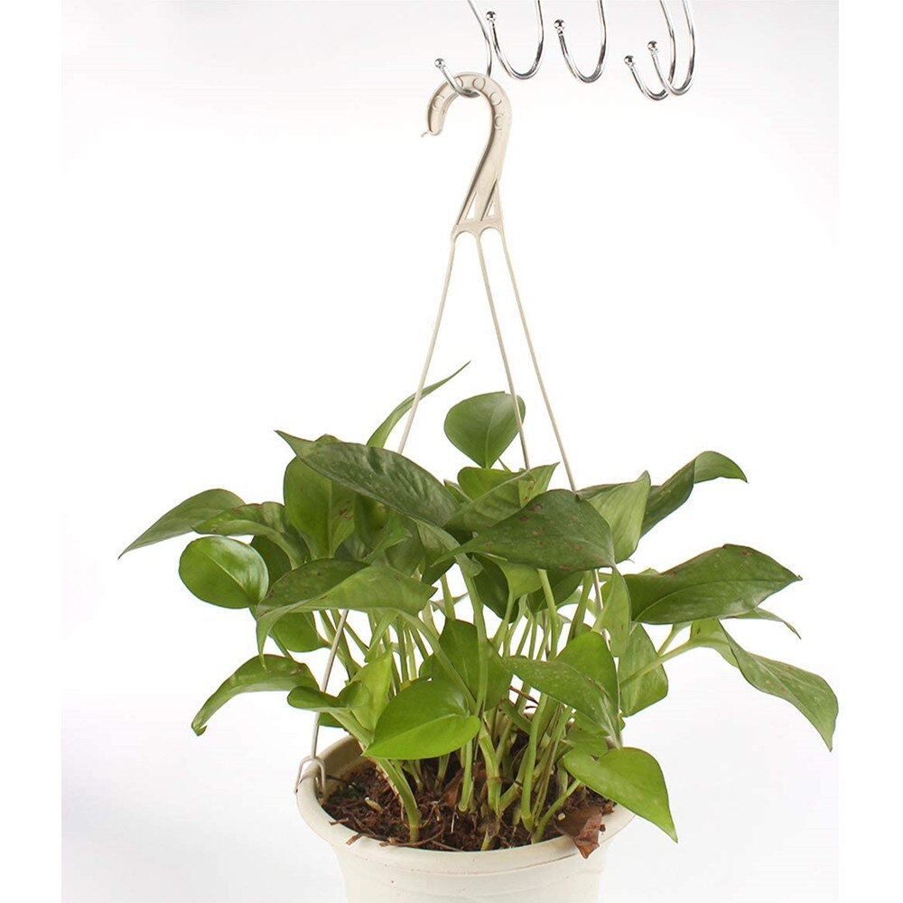 10 Pcs Set S Hooks for Hanging Rustproof Hanging Hooks Heavy Duty Stainless Steel Hooks Kitchen Closet Hooks Hanging Plants