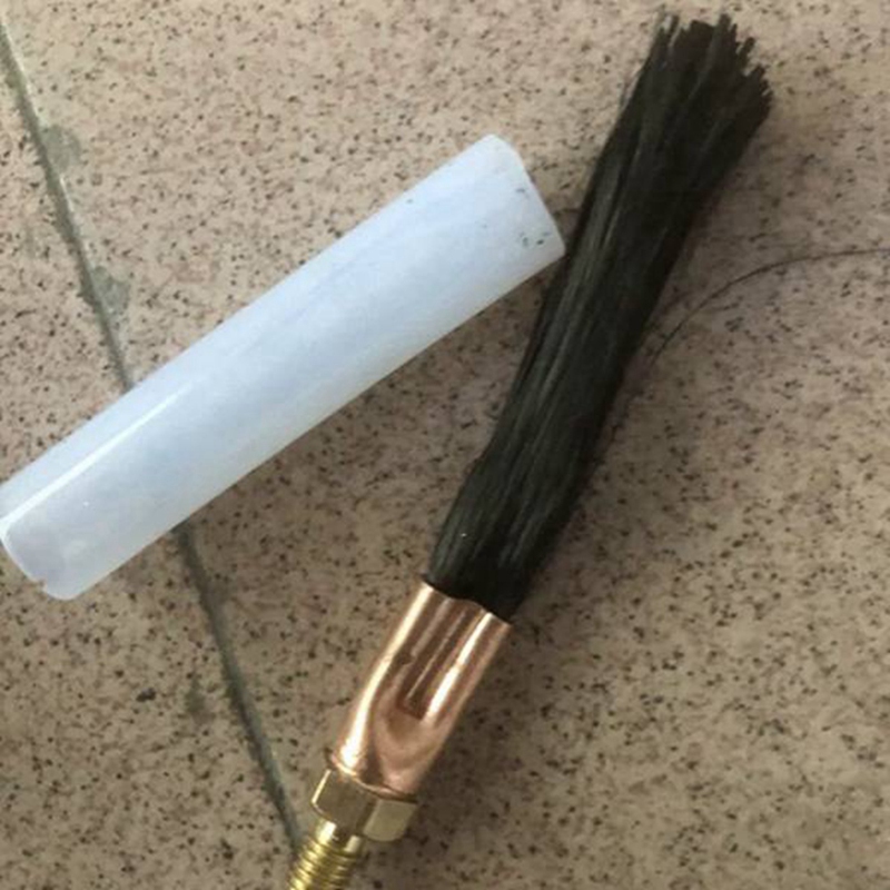 Copper Head Weld Brushes for Weld Seam Bead Joint Cleaning Polishing Machine Welding Seam Cleaner Brush Industry