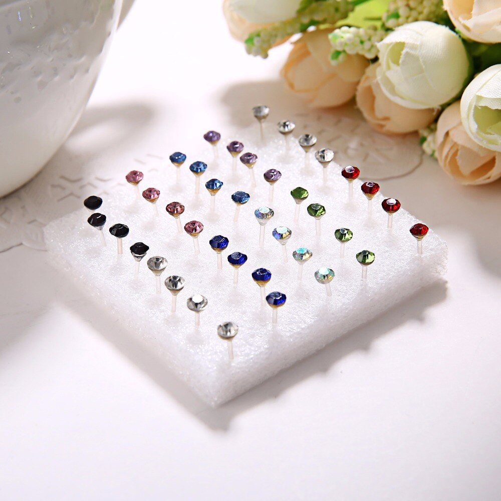Earring sets for 3 piercings - België