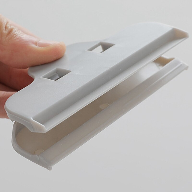 Plastic afsluitclip keuken voedsel opbergzak sealer thuis wasknijper kantoor papier dossierklem snack seal zak houder