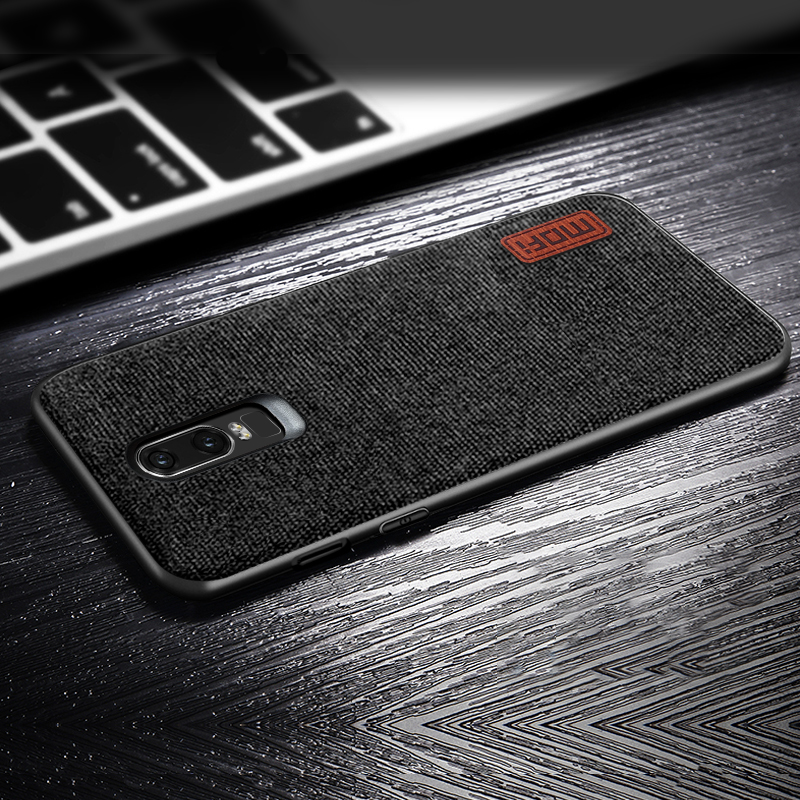 One plus 6 funda oneplus 6 funda trasera dura protectora estilo empresarial coque fundas MOFi original 1 + 6 funda oneplus 6