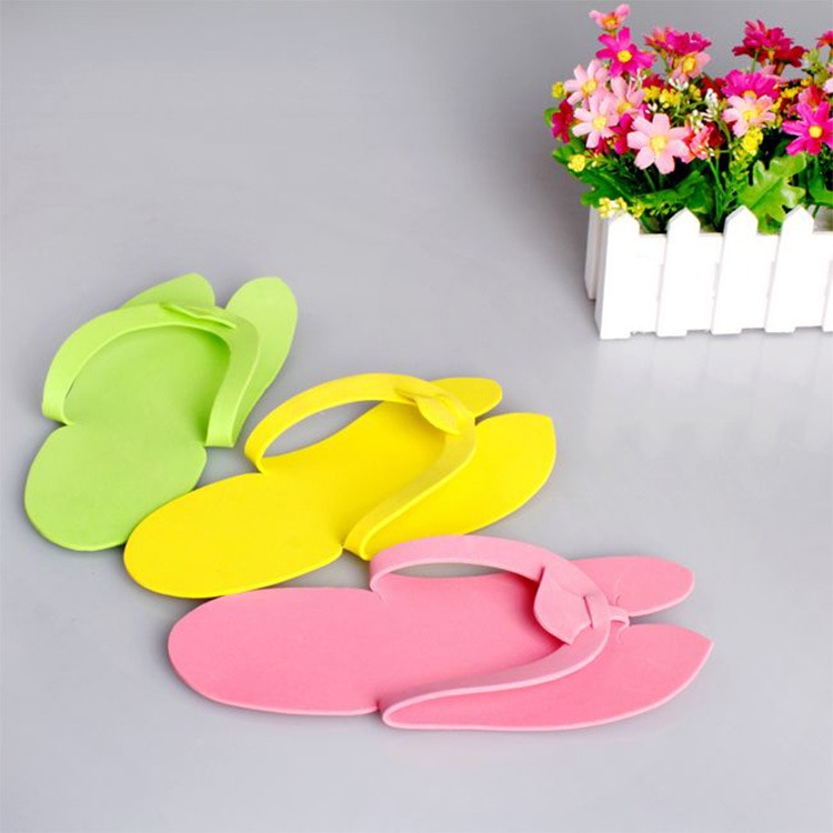 Wegwerp slipper schoen houder Soft Flip Flop Foam Slipper