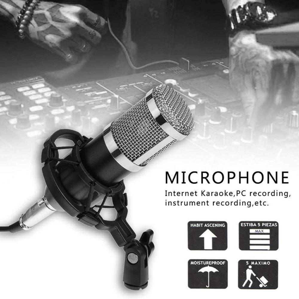 BM 800 microfone Studio Microphone microfone bm800 Condenser Sound Recording Microphone For computer PC