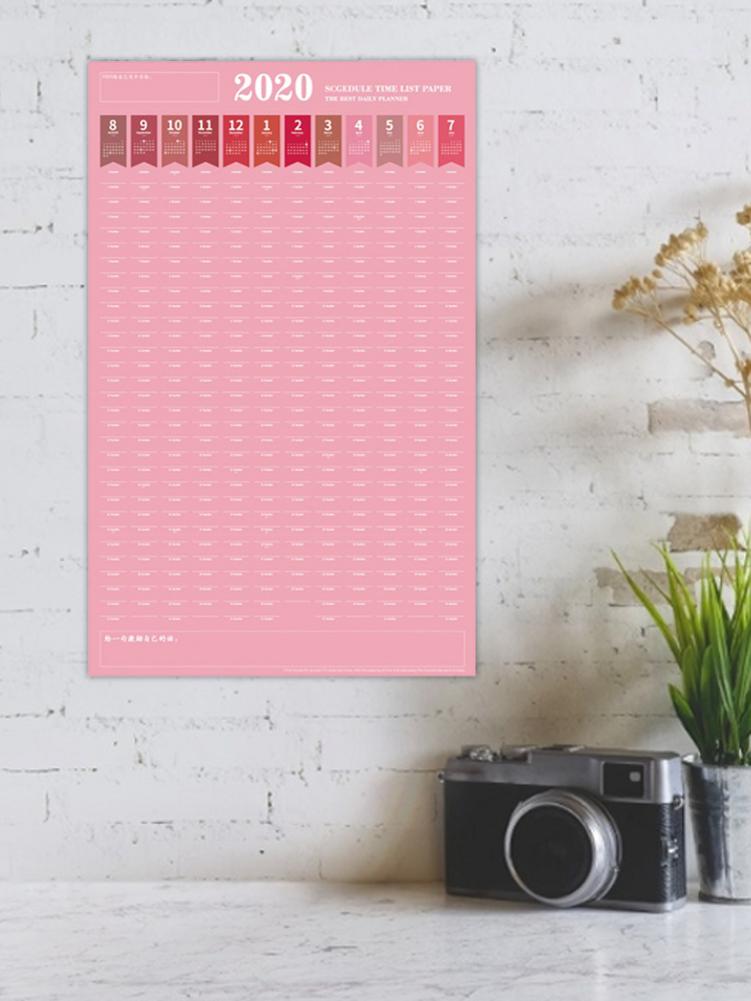 Wall Calendar Daily Planner Notes Paper Weekly & Monthly Planner Daily Message Drawing Refrigerator For Office School Home