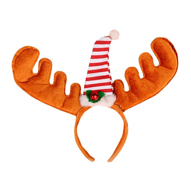 Elg hjorte horn pandebånd søde rensdyr gevirer hår bøjler accesorios navidad jul fest kostume forsyninger