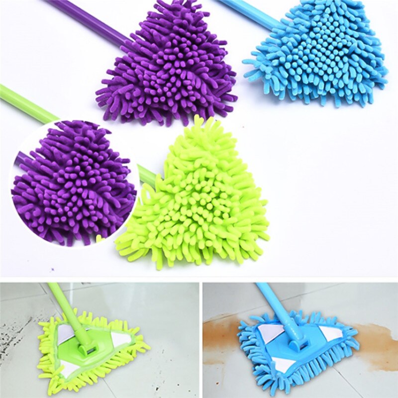 Mini dweil badkamer vloer schoonmaakgereedschap platte luie dweil muur huishoudelijke schoonmaakborstel herbruikbare doek wasbare microvezel stofborstel