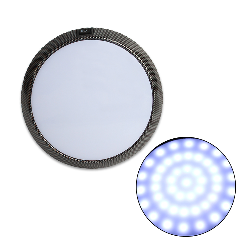 TYTXRV RV Camper Parts 46LED Cold Light With 12V Roof Lamp Roof Lights: 5W cold light