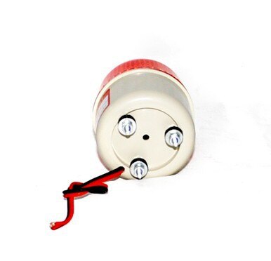Lte -2071 hehkulamppu pyörivä varoitusvalo  dc12v/24v/ac220v mini hätäkartta pulttipohjalla punainen keltainen sininen vihreä valinnainen