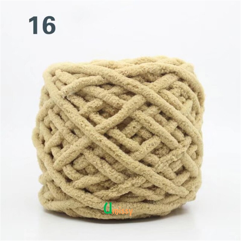 16pcs Super Thick crochet Yarn Kids woolen yarn Soft Warm Wool Yarn for Knitting Scarf Sweater Blanket: 16pcs 16