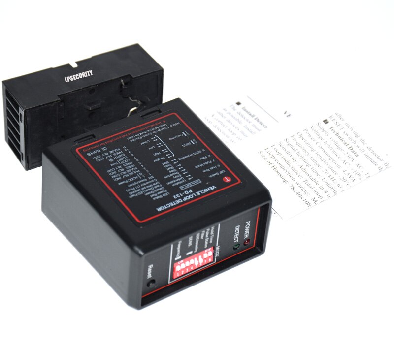 PD132 pojedynczy kanał indukcyjny detektor pętli indukcyjnej pojazdu dla parkingu samochodowego