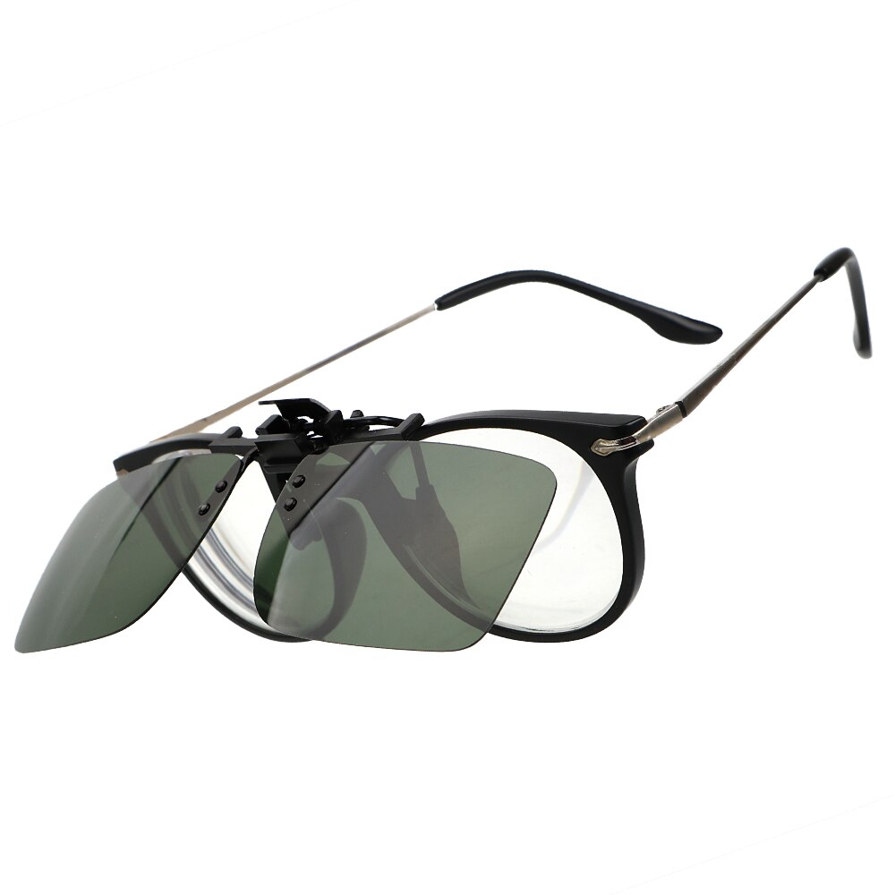 Gafas polarizadas para Conductor, lentes auxiliares con Clip, protección UV 400, Kit antideslumbrante, accesorios para automóvil motocicleta