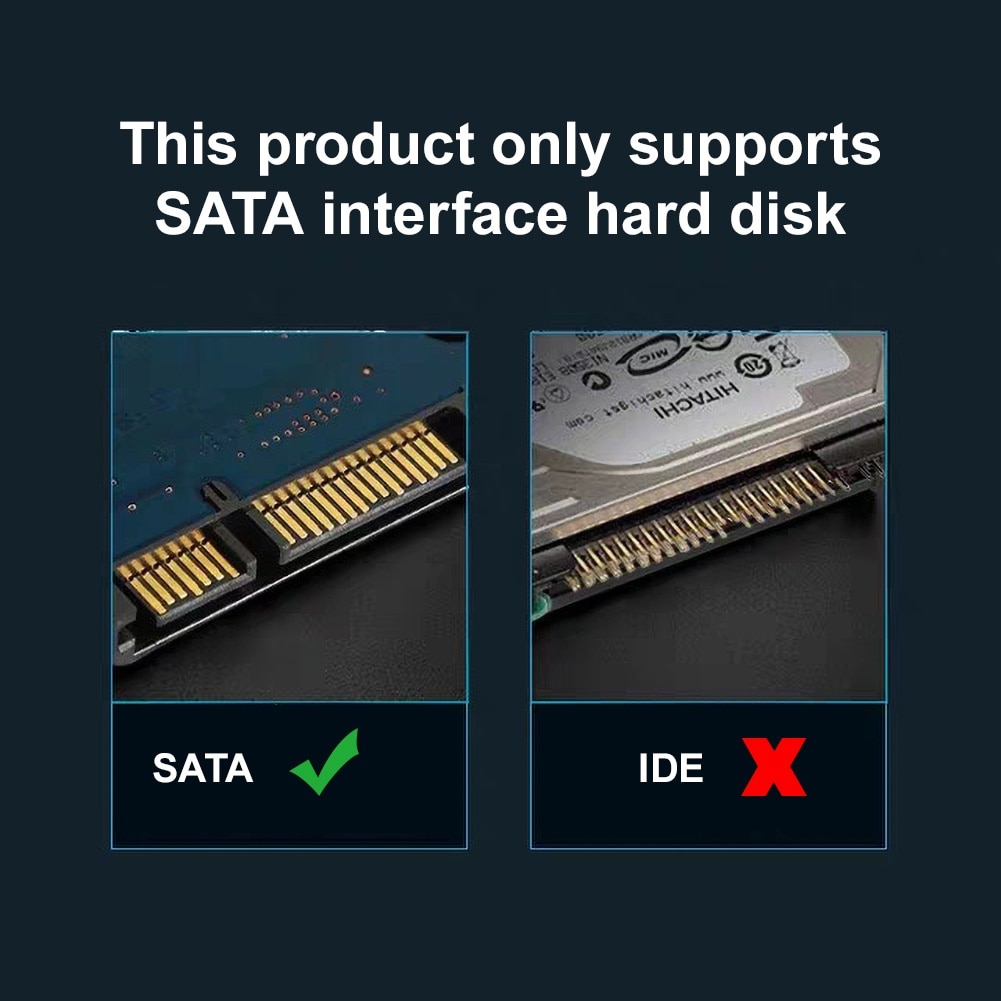 Hdd behuizing 2.5 " sata naar usb 3.0 adapter harde schijf behuizing voor ssd schijf behuizing hdd box usb 2.0 hd externe hdd behuizing
