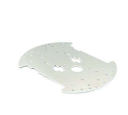 4WD Four-wheel Smart Car Chassis 1.5mm Aluminum Alloy Chassis Standard Standard