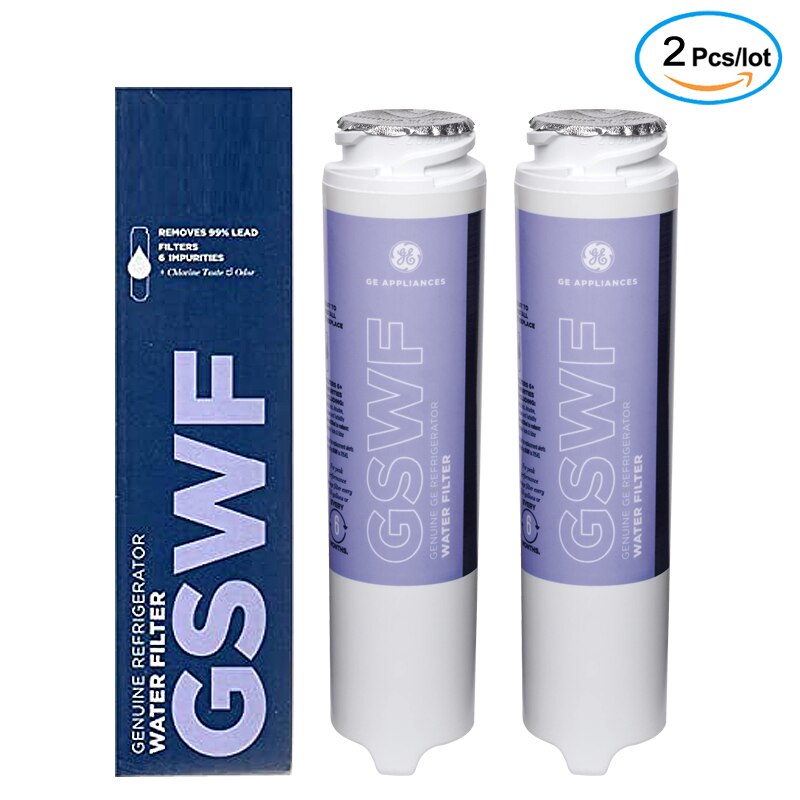 Replacement of GE GSWF Smartwater indoor refrigerator water filter 2 packs