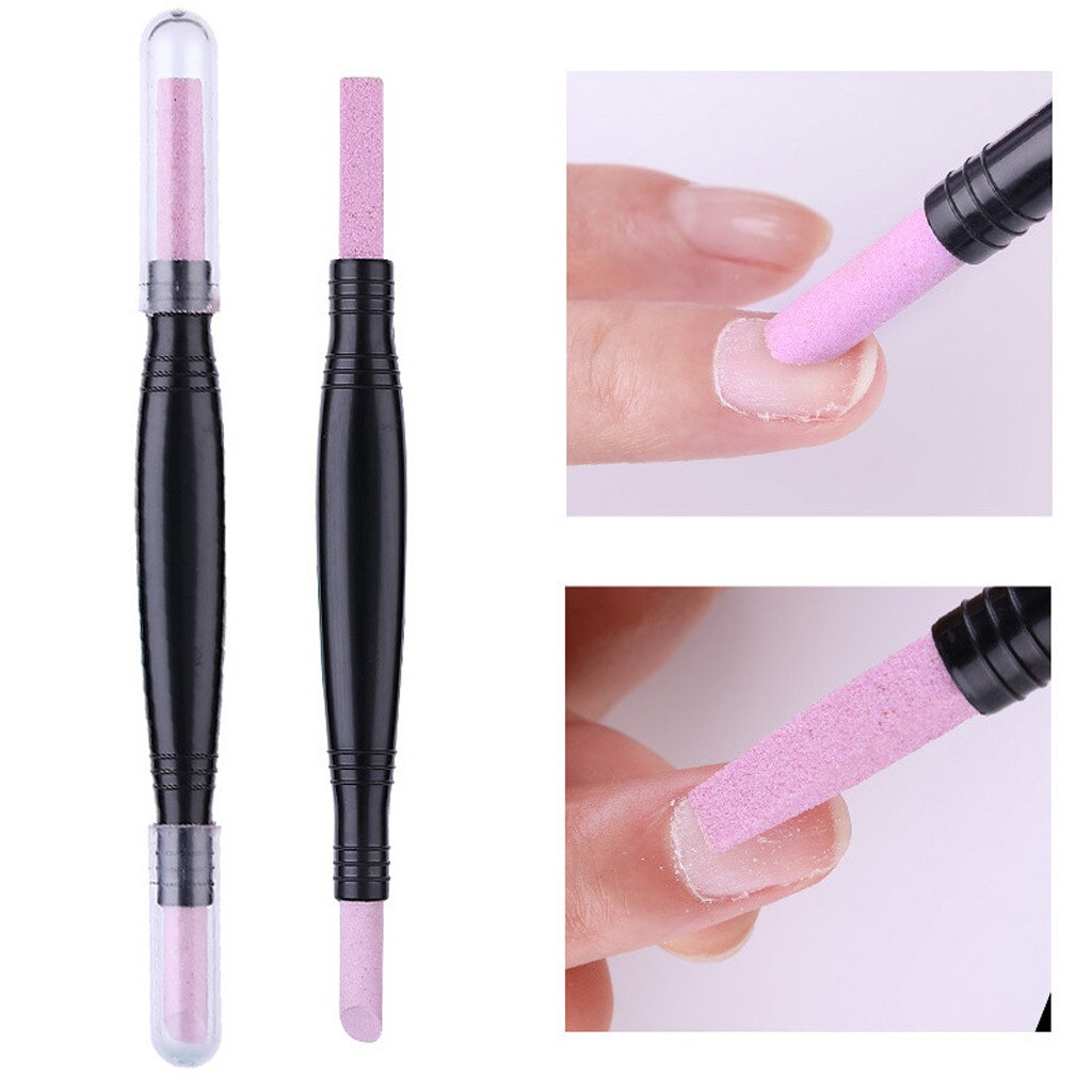 Pumice Stone Nail File Manicure Double-Headed Multi-Functional Peeling Skin Repairing And Polishing Pen AD