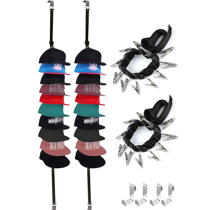 Étagère à chapeau divers chapeau Rack chapeau support Rack maison organisateur porte de rangement placard cintre de stockage organisateur chapeau cintre pour porte