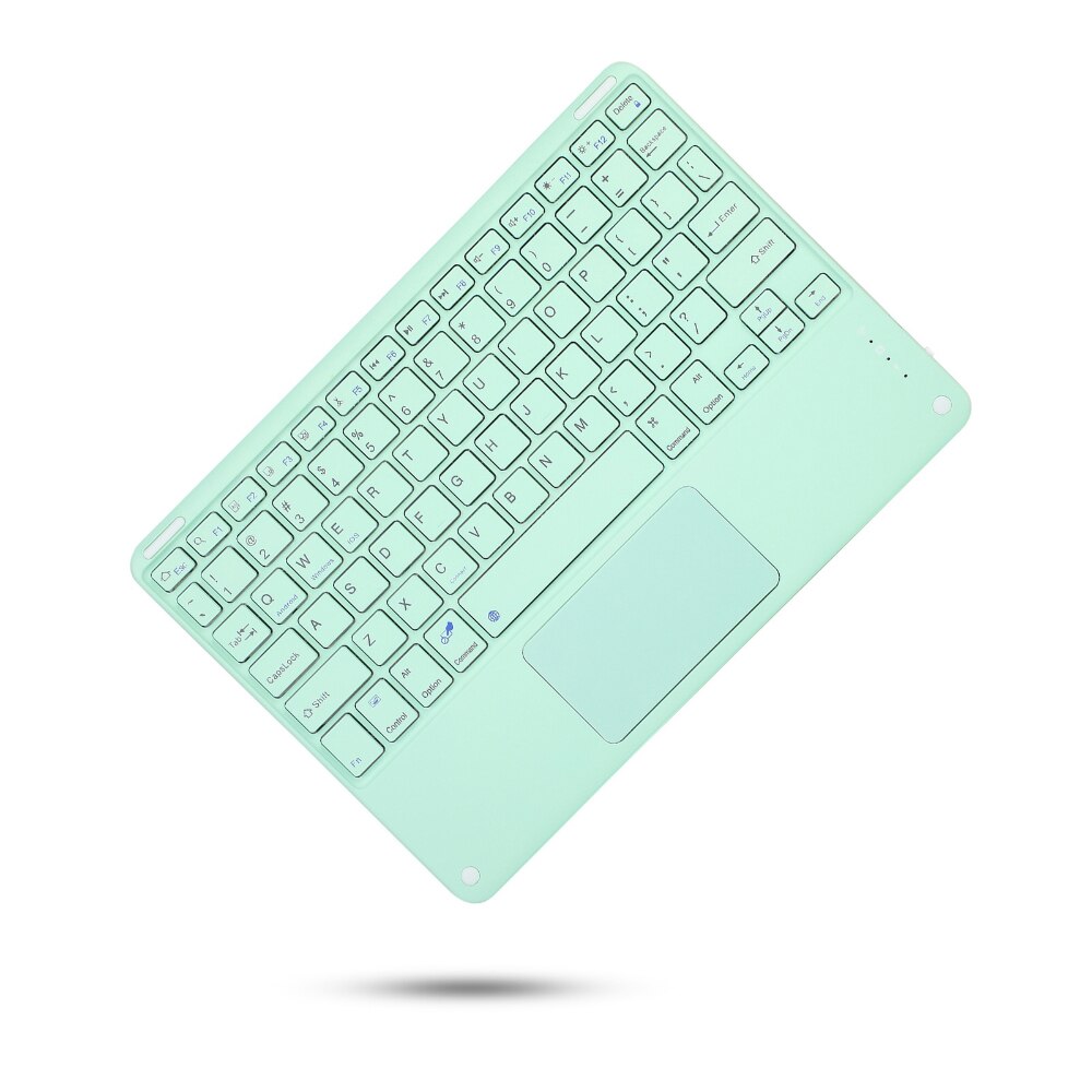 Touchpad Wireless tastiera telefono Tablet PC Mouse magnetico ricaricabile Ultra sottile per iPad Air per Huawei Samsung: green keyboard