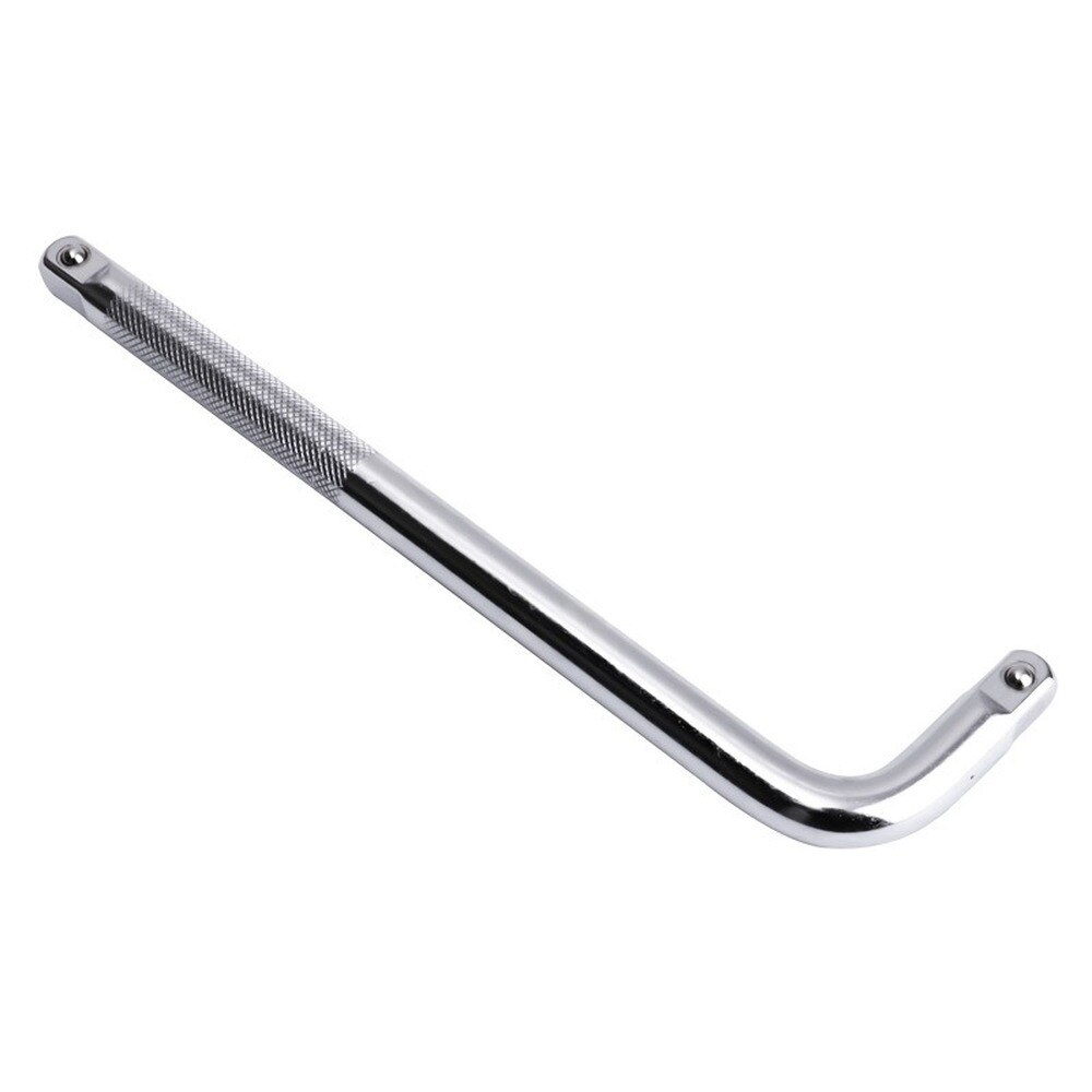 1/4 "3/8" 1/2 "unidad L, tipo Llave de tubo curvada, barra de conexión para destornillador de carraca, herramienta de reparación de automóviles, varilla de extensión curvada