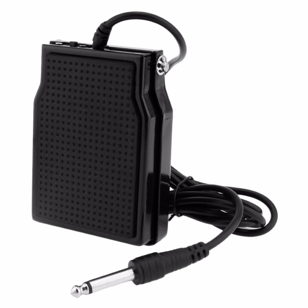 Meideal Black SP20 Sustain Pedal for Synthesizers / Tone Modules / Drum Machines / Electronic Ke