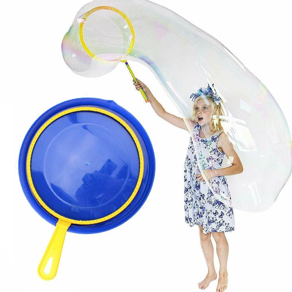 Bubble Machine Blowing Bubble Tool Soap Bubble Maker Blower Set Big Bubble Dish Outdoor Funny Toys For Children Bubble Wand