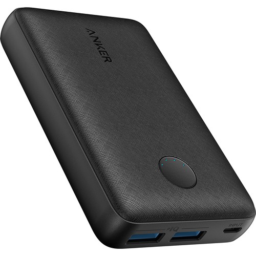 PowerCore Select 10000 mAh Portable Quick Charger-PowerIQ 12W + 10W Dual Output Powerbank-Black-A1223