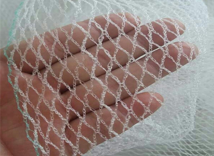 Red antigranizo de nailon para jardín, malla protectora para granizo, red blanca de 8mm