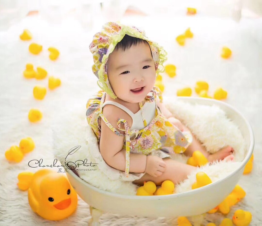 Newborn Photography Props Bathtub Baby Fotoshooting Iron Bucket Newborn Posing Bath Tub Baby Shooting Accessories