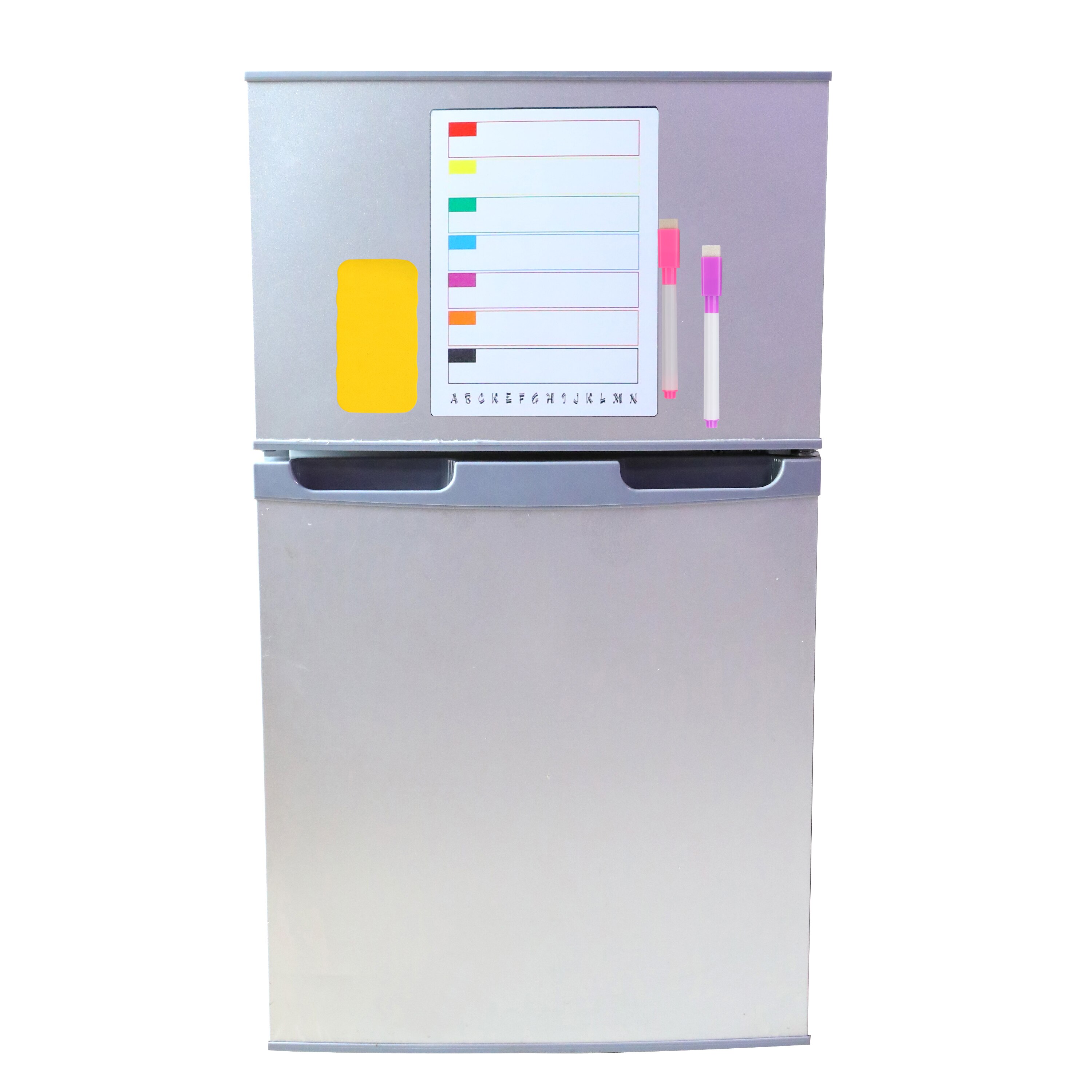 A5 Size Dry wipe Magnetic Whiteboard White Board for Fridge Magnet Sticker Weekly Planner Message Board Writing Pad