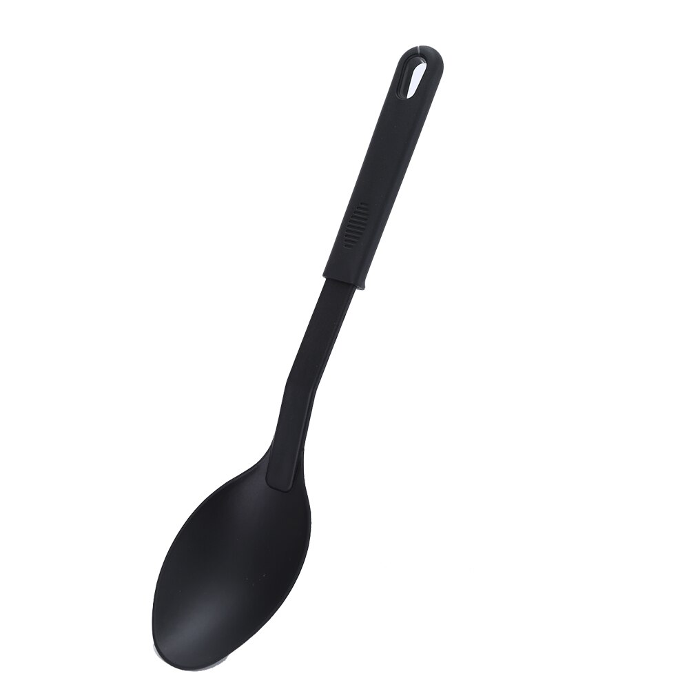 1 spoon colander silicone spatula kitchen tool cookware shovel tool high temperature non-stick soup spoon special cooking shovel: T15818