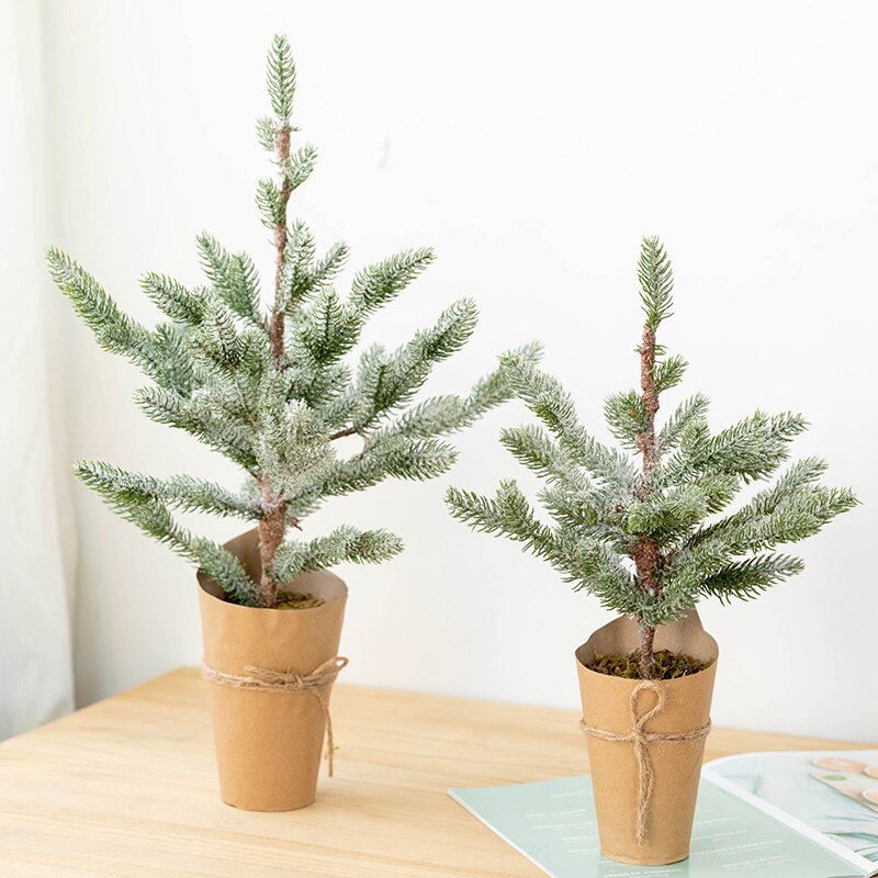 Desktop decoration Christmas tree spruce Christmas tree PE home Christmas tree ornaments Christmas decorations tree ornaments