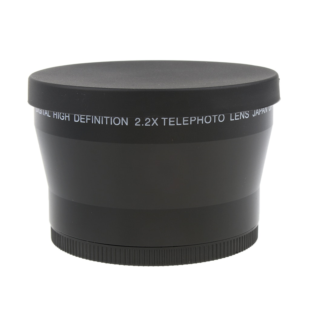 72mm 2,2x téléobjectif Telep téléconvertisseur pour Nikon Nikkor 24-120mm AF-S, 18-200mm appareil photo universel