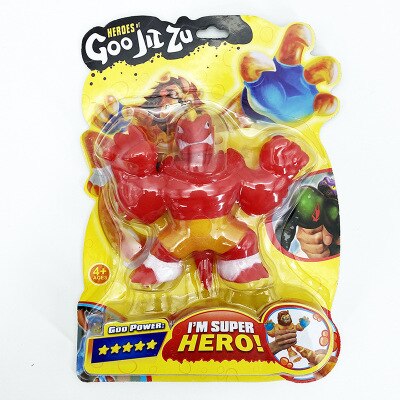 Di vendita caldo Goo Jit Zu hero super elastico animale bambola di gomma uomo di sfiato di decompressione giocattolo divertente Gadget Giocattoli Della Novità Giocattolo Divertente: 5