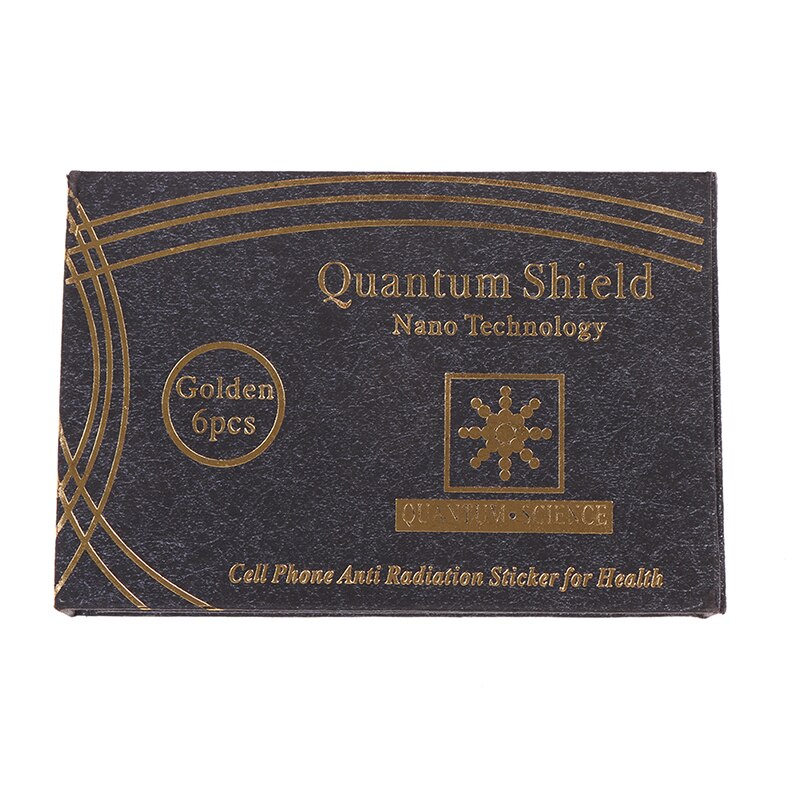 Shield Sticker Mobile Phone Sticker 6pcs For Cell Phone Anti Radiation Protection from EMF Excel Anti-Radiation