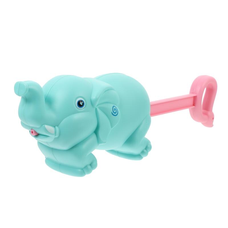 1Pc Cartoon Olifant Vorm Water Shooter Bad Speelgoed Plastic Water Schieten Speelgoed