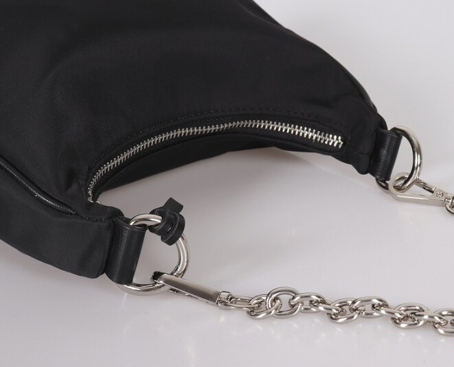 femmes sac à main chaîne composite décontracté sac à bandoulière femme sac à bandoulière noir r-5892g