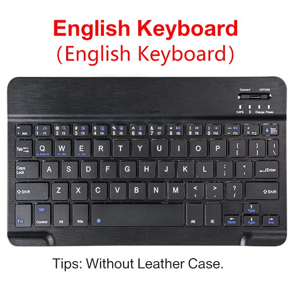 Keyboard Case for Lenovo Tab M10 TB-X605F TB-X605L Removable Detachable PU Leather Bluetooth Keyboard Cover